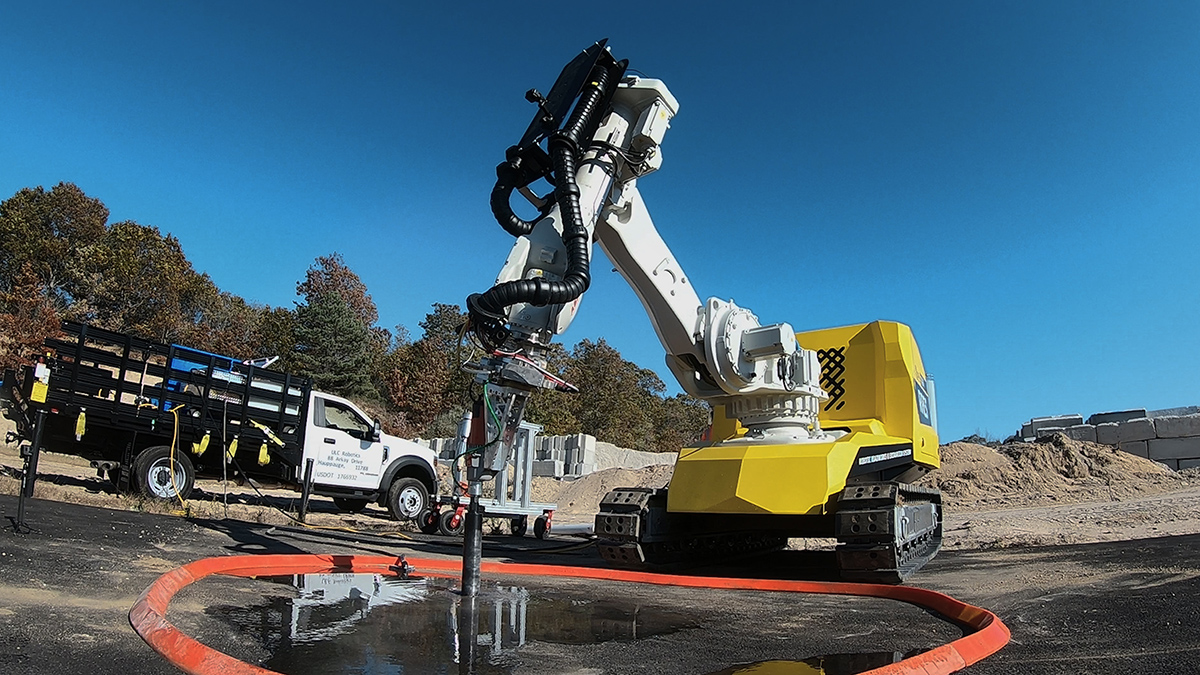 The Robotic Roadworks and Excavation System