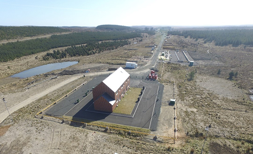 Part of the hydrogen testing facility at DNV Spadeadam