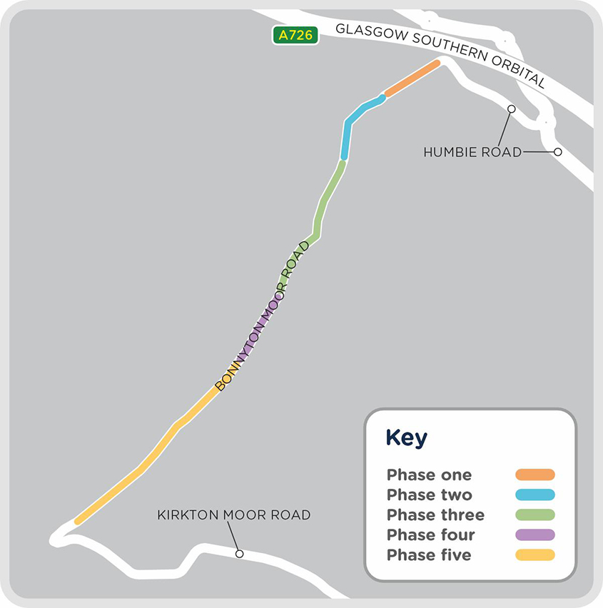 Newton Mearns project map